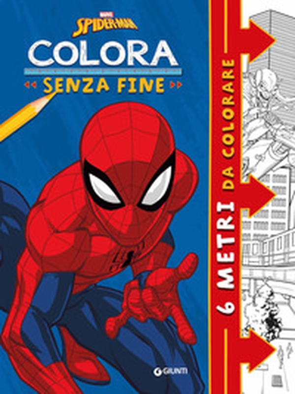 Spiderman. Colora senza fine. 6 metri da colorare. Super album - Librerie.coop Spiderman. Colora senza fine. 6 metri da colorare. Super album - Librerie.coop