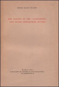 The making of the «Canzoniere» and other petrarchan studies - Librerie.coop