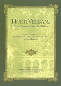 Horti Verbani. Coltura e cultura dei giardini verbanesi - Librerie.coop