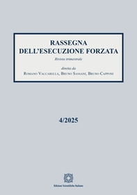 Rassegna dell'esecuzione forzata - Vol. 4 - Librerie.coop