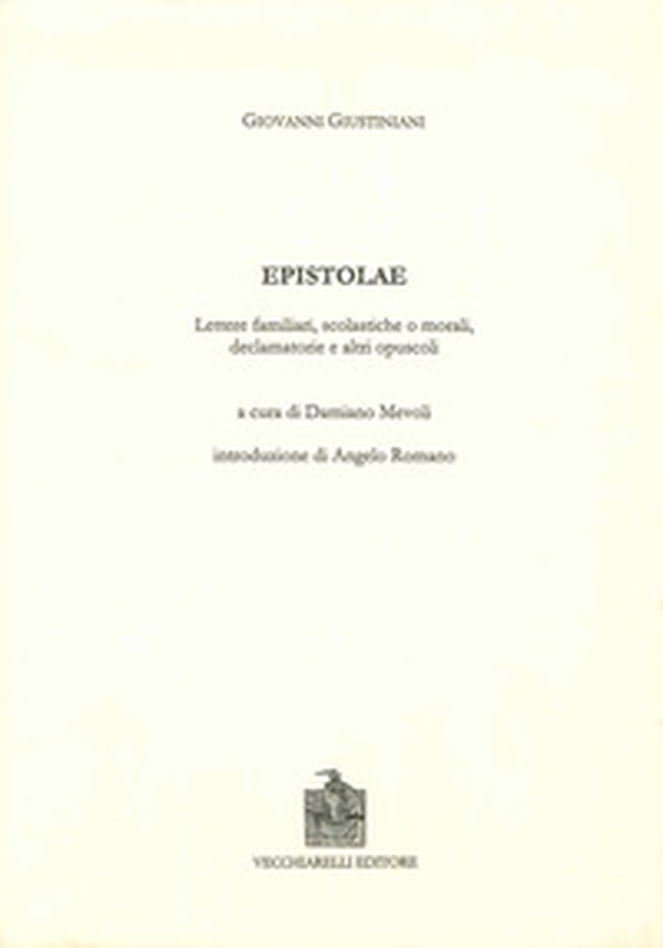 Epistolae, lettere familiari, scolastiche o morali, declamatorie e altri opuscoli. Testo latino e italiano - Librerie.coop Epistolae, lettere familiari, scolastiche o morali, declamatorie e altri opuscoli. Testo latino e italiano - Librerie.coop