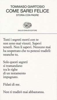 Come sarei felice. Storia con padre - Librerie.coop Come sarei felice. Storia con padre - Librerie.coop