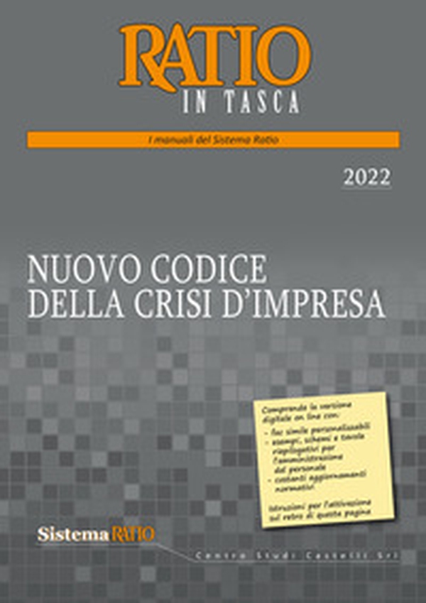 Nuovo codice della crisi d'impresa - Librerie.coop Nuovo codice della crisi d'impresa - Librerie.coop