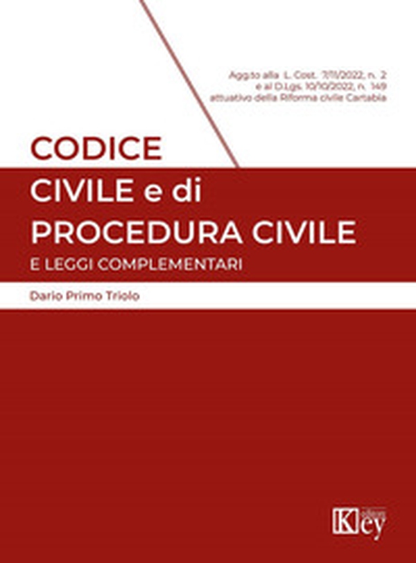 Codice civile e di procedura civile e leggi complementari - Librerie.coop Codice civile e di procedura civile e leggi complementari - Librerie.coop