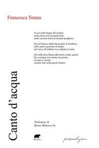 Canto d'acqua - Librerie.coop Canto d'acqua - Librerie.coop