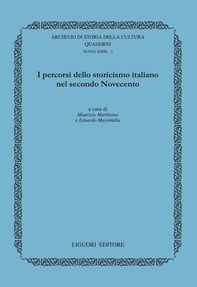 I percorsi dello storicismo italiano nel secondo Novecento - Librerie.coop I percorsi dello storicismo italiano nel secondo Novecento - Librerie.coop