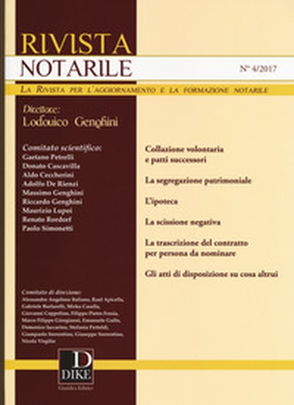 Rivista notarile - Vol. 4 - Librerie.coop Rivista notarile - Vol. 4 - Librerie.coop