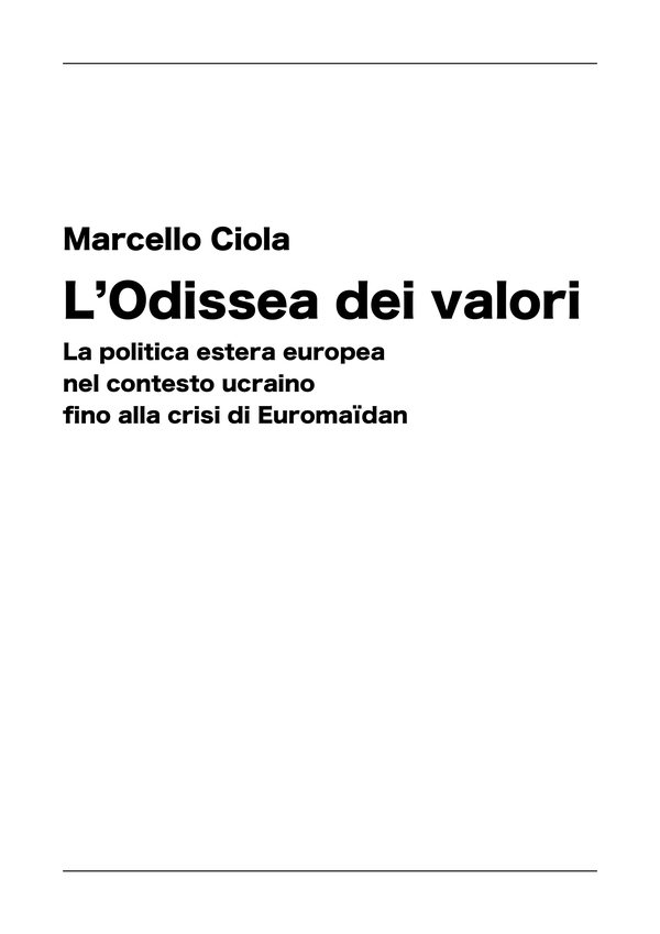 L'Odissea dei valori - Librerie.coop L'Odissea dei valori - Librerie.coop
