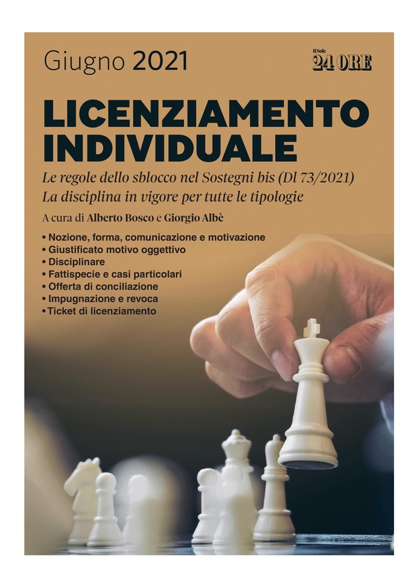 Licenziamento individuale - Librerie.coop Licenziamento individuale - Librerie.coop