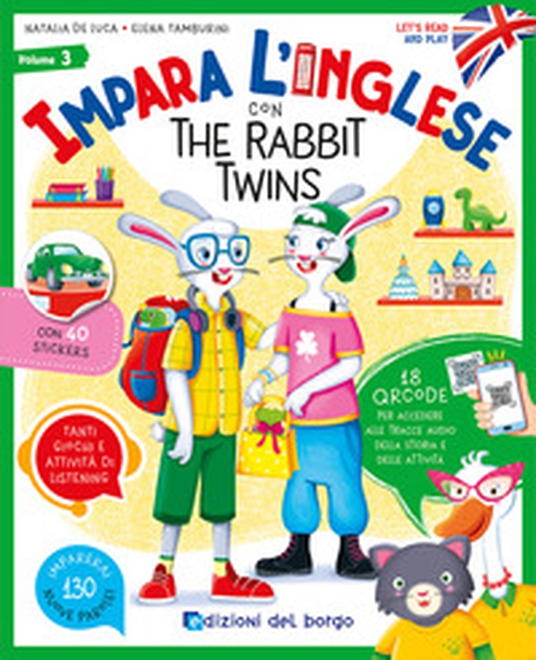 Impara l'inglese con the Rabbit Twins. Let's read and play - Vol. 3 - Librerie.coop Impara l'inglese con the Rabbit Twins. Let's read and play - Vol. 3 - Librerie.coop