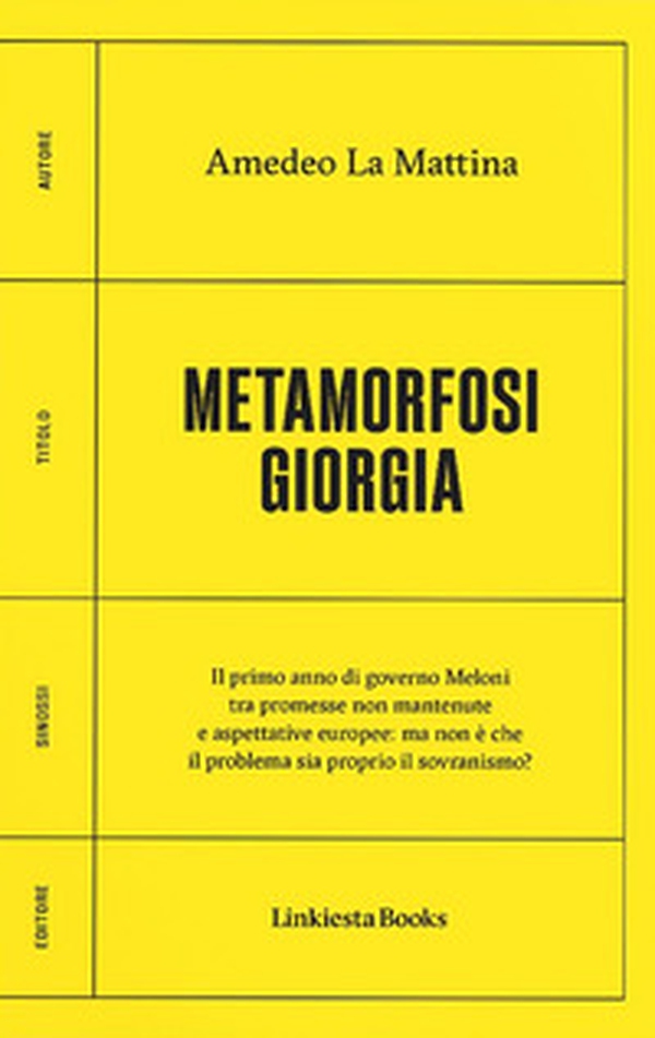 Metamorfosi Giorgia - Librerie.coop Metamorfosi Giorgia - Librerie.coop