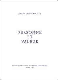 Personne et valeur - Librerie.coop