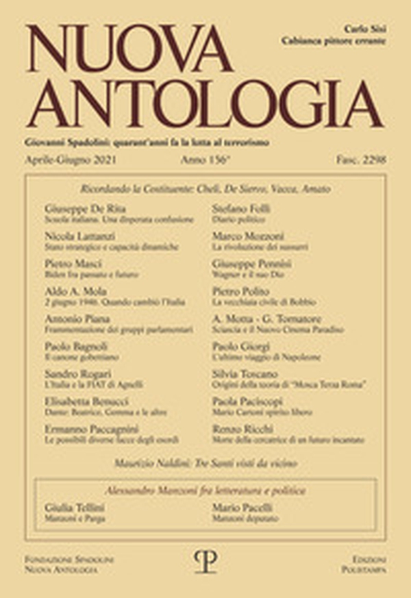 Nuova antologia - Librerie.coop Nuova antologia - Librerie.coop