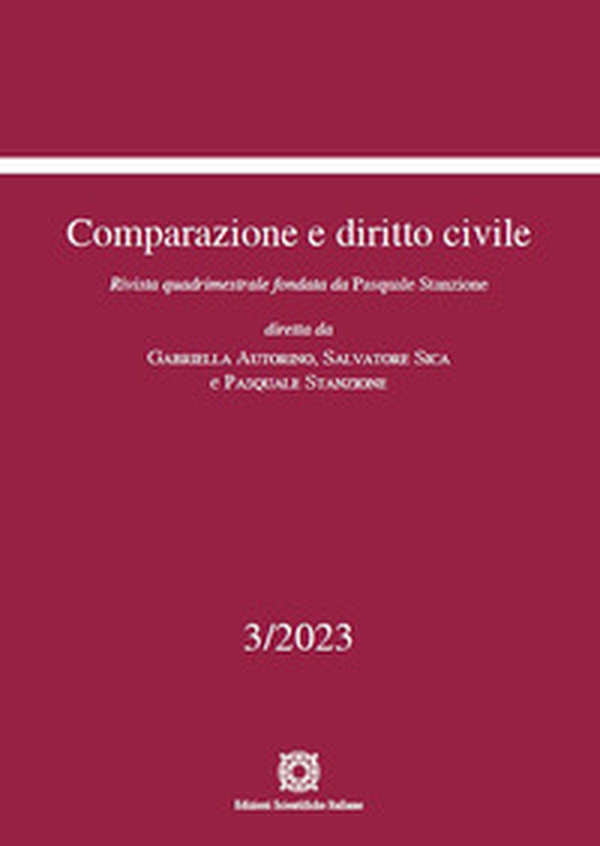 Comparazione e diritto civile - Vol. 3 - Librerie.coop Comparazione e diritto civile - Vol. 3 - Librerie.coop