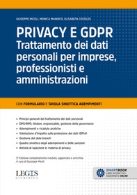 Privacy e GDPR. Trattamento dei dati personali per imprese, professionisti e amministrazioni - Librerie.coop