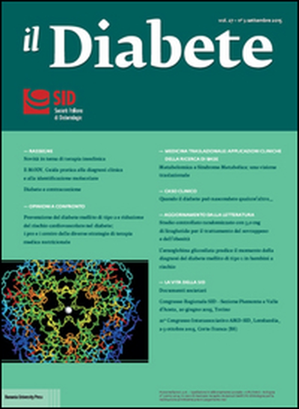 Il diabete - Vol. 27\3 - Librerie.coop Il diabete - Vol. 27\3 - Librerie.coop