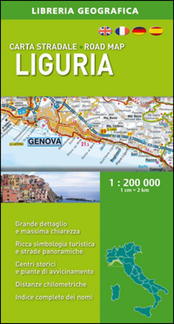 Liguria 1:200.000 - Librerie.coop Liguria 1:200.000 - Librerie.coop