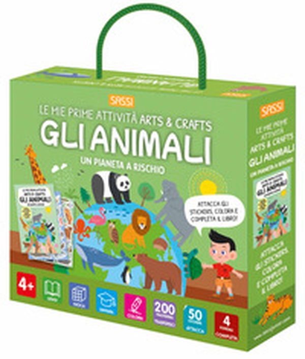 Gli animali. Le mie prime attività arts & crafts - Librerie.coop Gli animali. Le mie prime attività arts & crafts - Librerie.coop