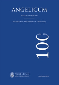 Angelicum - Vol. 101 - Librerie.coop