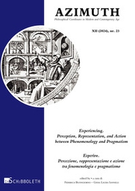 Azimuth. Philosophical coordinates in modern and contemporary age - Vol. 23 - Librerie.coop Azimuth. Philosophical coordinates in modern and contemporary age - Vol. 23 - Librerie.coop