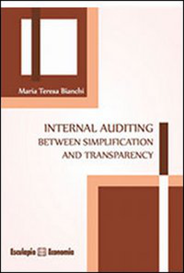 Internal auditing between simplification and transparency - Librerie.coop