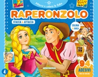 Raperonzolo. Attacca e colora le fiabe. Con adesivi - Librerie.coop