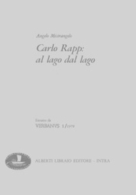 Carlo Rapp: al lago dal lago - Librerie.coop Carlo Rapp: al lago dal lago - Librerie.coop