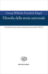 Filosofia della storia universale - Librerie.coop Filosofia della storia universale - Librerie.coop