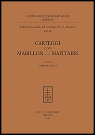 Carteggi con Mabillon... Maittaire - Librerie.coop