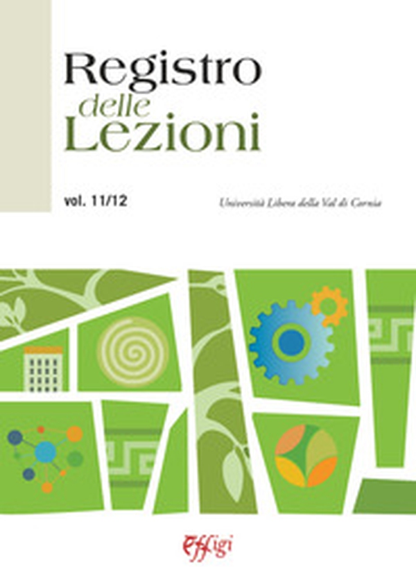 Registro delle lezioni - Vol. 11-12 - Librerie.coop Registro delle lezioni - Vol. 11-12 - Librerie.coop