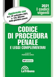 Codice di procedura penale e leggi complementari - Librerie.coop
