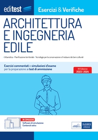 EBOOK- Editest Architettura e Ingegneria edile - Esercizi & Verifiche - Librerie.coop