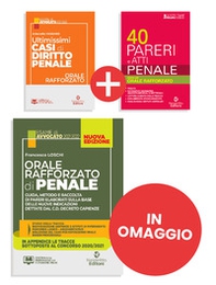 Ultimissimi casi di diritto penale-40 pareri e atti. Penale-Orale rafforzato di penale. Kit Must have - Librerie.coop