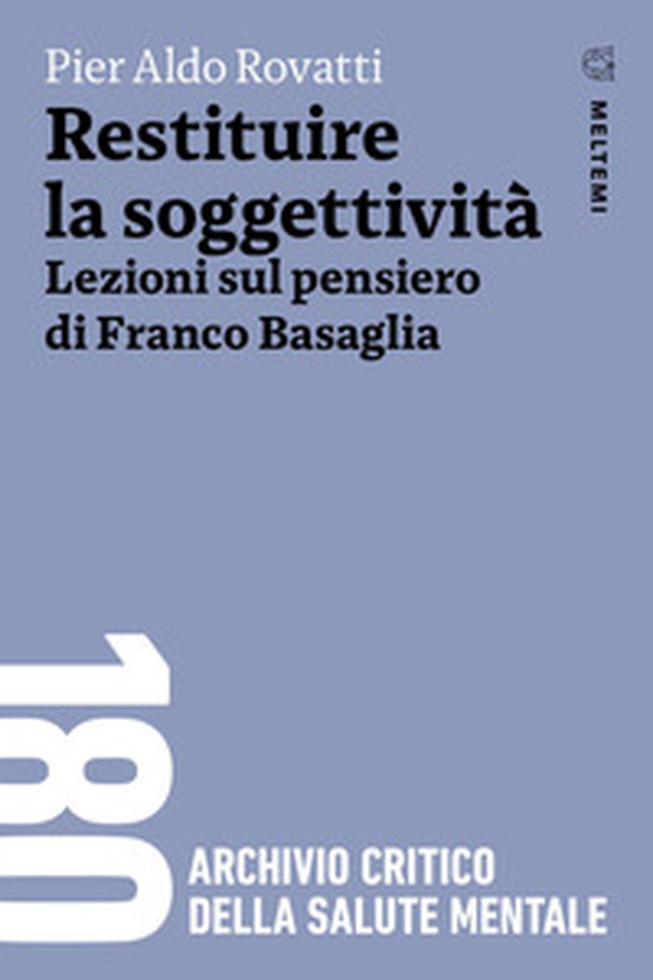 Restituire la soggettività - Librerie.coop
