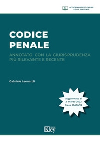Codice penale annotato con la giurisprudenza più rilevante e recente - Librerie.coop Codice penale annotato con la giurisprudenza più rilevante e recente - Librerie.coop