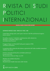 Rivista di studi politici internazionali - Vol. 1 - Librerie.coop