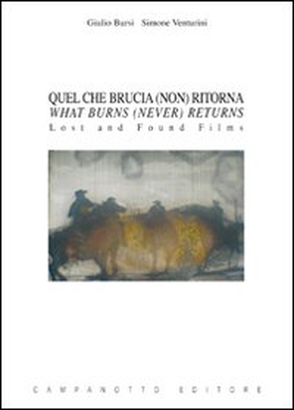Quel che brucia (non) ritorna-What burns (never) returns. Lost and found films - Librerie.coop Quel che brucia (non) ritorna-What burns (never) returns. Lost and found films - Librerie.coop