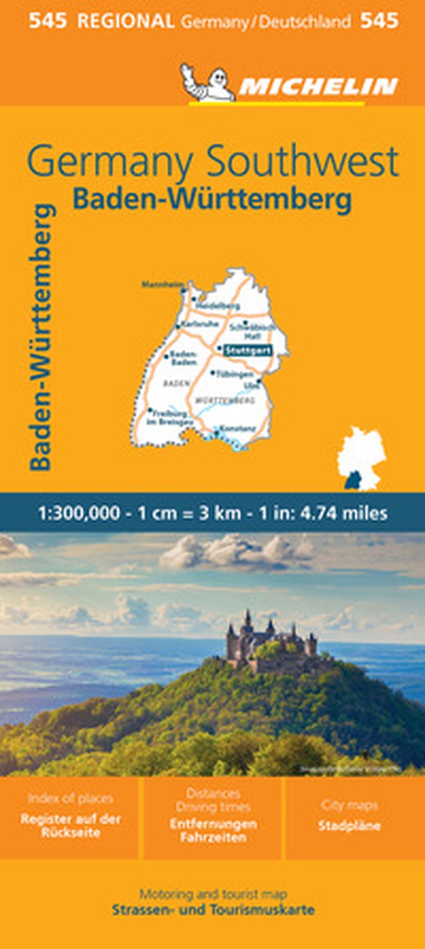 Germany Southwest 1:300.000 - Librerie.coop Germany Southwest 1:300.000 - Librerie.coop