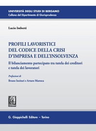Profili lavoristici del Codice della crisi d'impresa e dell'insolvenza - e-Book - Librerie.coop Profili lavoristici del Codice della crisi d'impresa e dell'insolvenza - e-Book - Librerie.coop