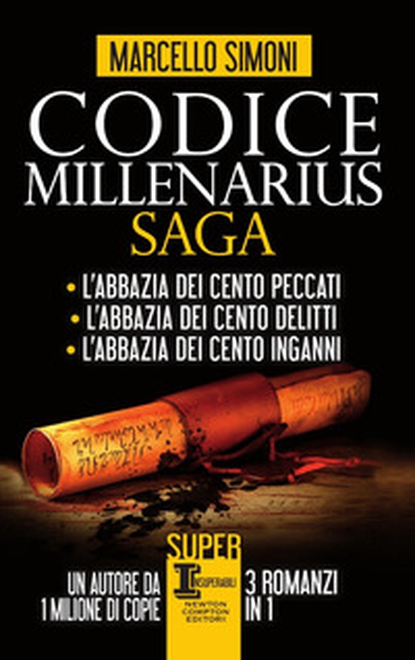 Codice Millenarius saga: L'abbazia dei cento peccati-L'abbazia dei cento delitti-L'abbazia dei cento inganni - Librerie.coop Codice Millenarius saga: L'abbazia dei cento peccati-L'abbazia dei cento delitti-L'abbazia dei cento inganni - Librerie.coop
