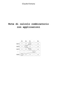 Note di calcolo combinatorio con applicazioni - Librerie.coop