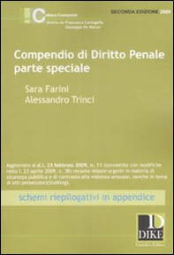 Compendio di diritto penale. Parte speciale - Librerie.coop