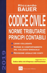 Codice civile 2019. Norme tributarie, principi contabili - Librerie.coop