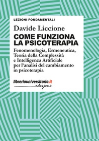 Come funziona la psicoterapia. Fenomenologia, Ermeneutica, Teoria della Complessità e Intelligenza Artificiale per l'analisi del cambiamento in psicoterapia - Librerie.coop