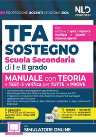 TFA. Docenti di sostegno scuola secondaria di I e II grado. Manuale di preparazione con teoria, quesiti e test. Teoria + Quiz + Tracce per tutte le prove - Librerie.coop TFA. Docenti di sostegno scuola secondaria di I e II grado. Manuale di preparazione con teoria, quesiti e test. Teoria + Quiz + Tracce per tutte le prove - Librerie.coop