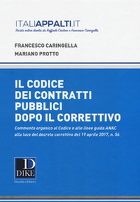 Commentario al codice dei contratti pubblici dopo il correttivo 2017 - Librerie.coop
