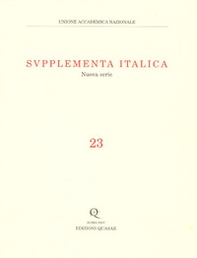 Supplementa italica - Librerie.coop