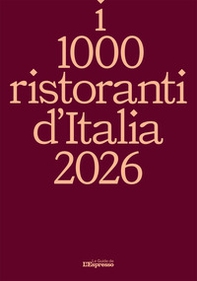 I 1000 ristoranti d'Italia 2026 - Librerie.coop