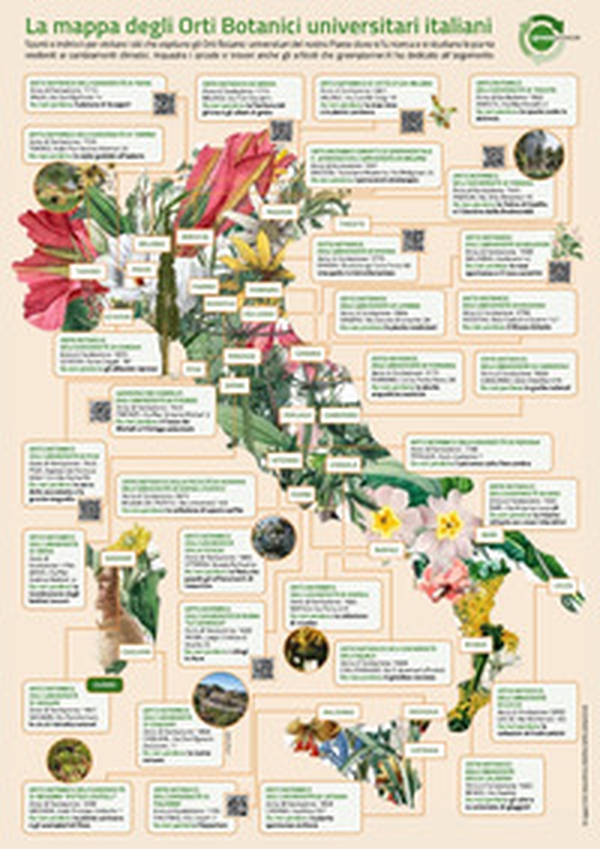 Mappa degli Orti Botanici universitari. Ecco dove si fa ricerca sulle piante in Italia - Librerie.coop Mappa degli Orti Botanici universitari. Ecco dove si fa ricerca sulle piante in Italia - Librerie.coop