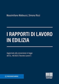 I rapporti di lavoro in edilizia - Librerie.coop